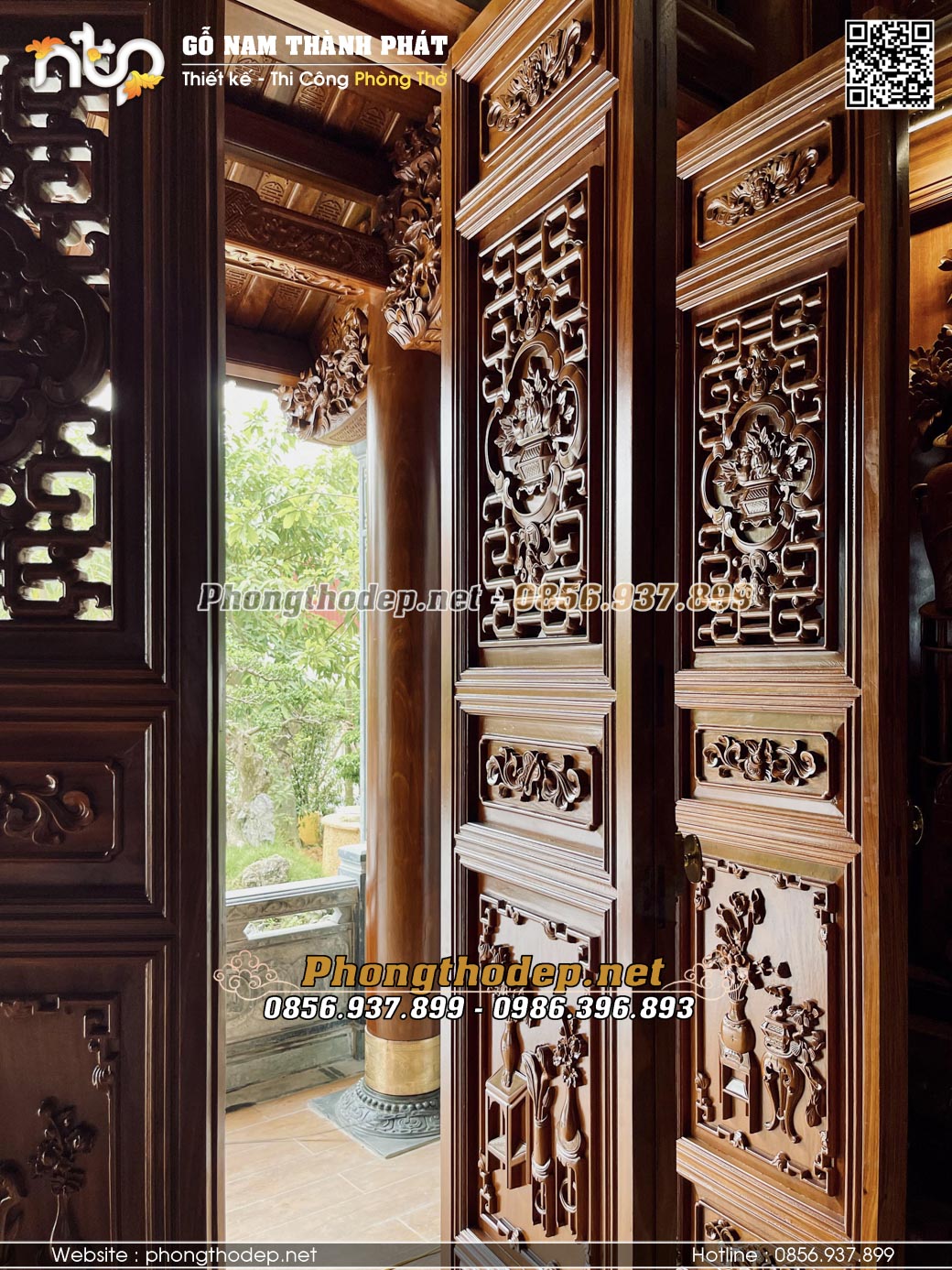 Mẫu cửa bức bàn Nam Thành Phát thi công cho khách hàng tại Bắc Giang